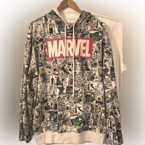 NWOT Marvel Comic book Men's Hoodie size 5XL